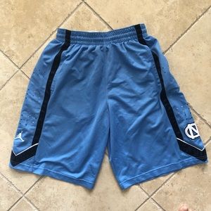 SOLD ! Air Jordan North Carolina Athletic Shorts